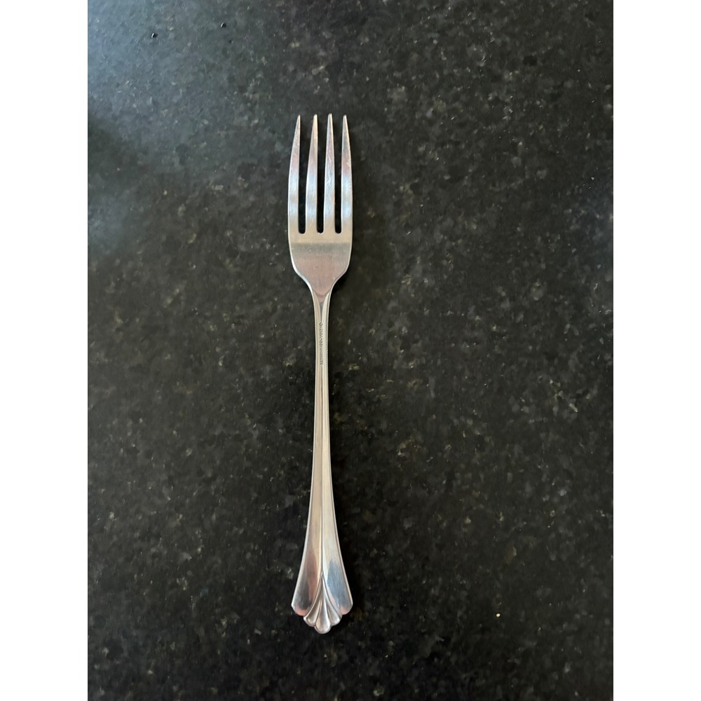 Oneida SILVER ROYAL FLUTE Silverplate Community dinner Fork replacement - Picture 4 of 4